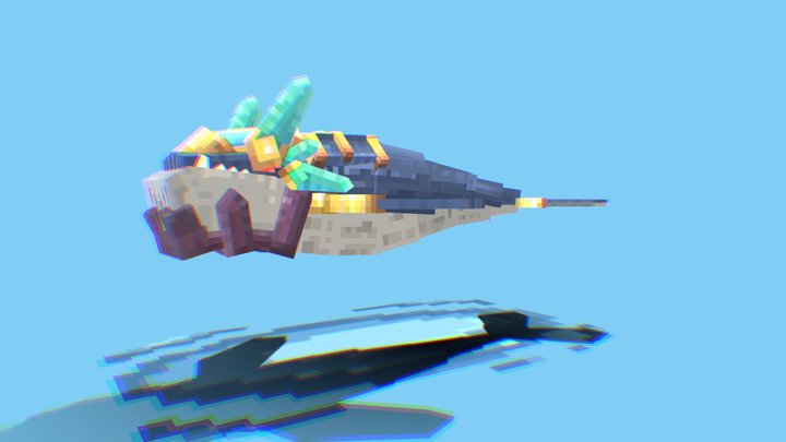 鲸鱼 3D Model