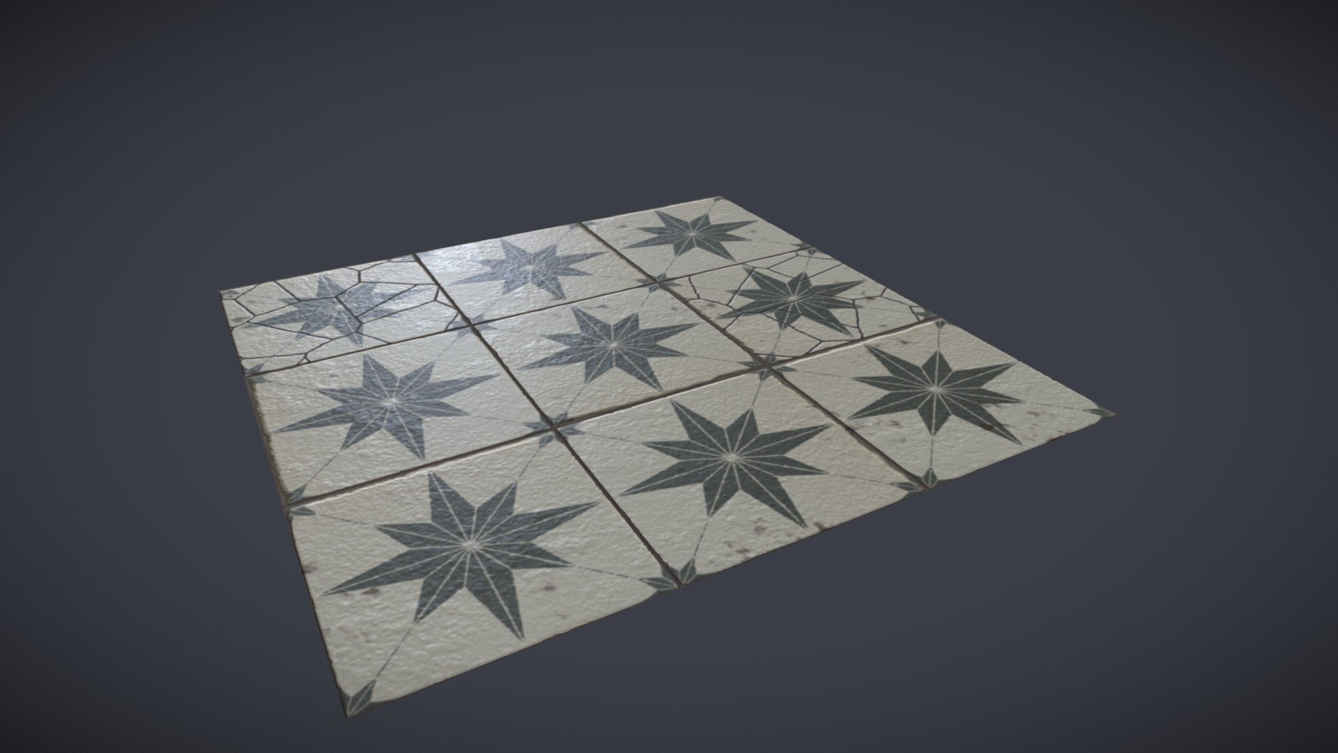 Star Tile Floor