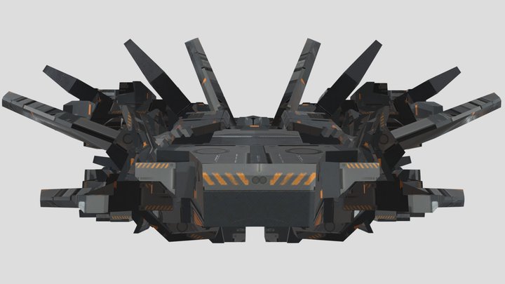 Flying Ship – Free 3D Model STL