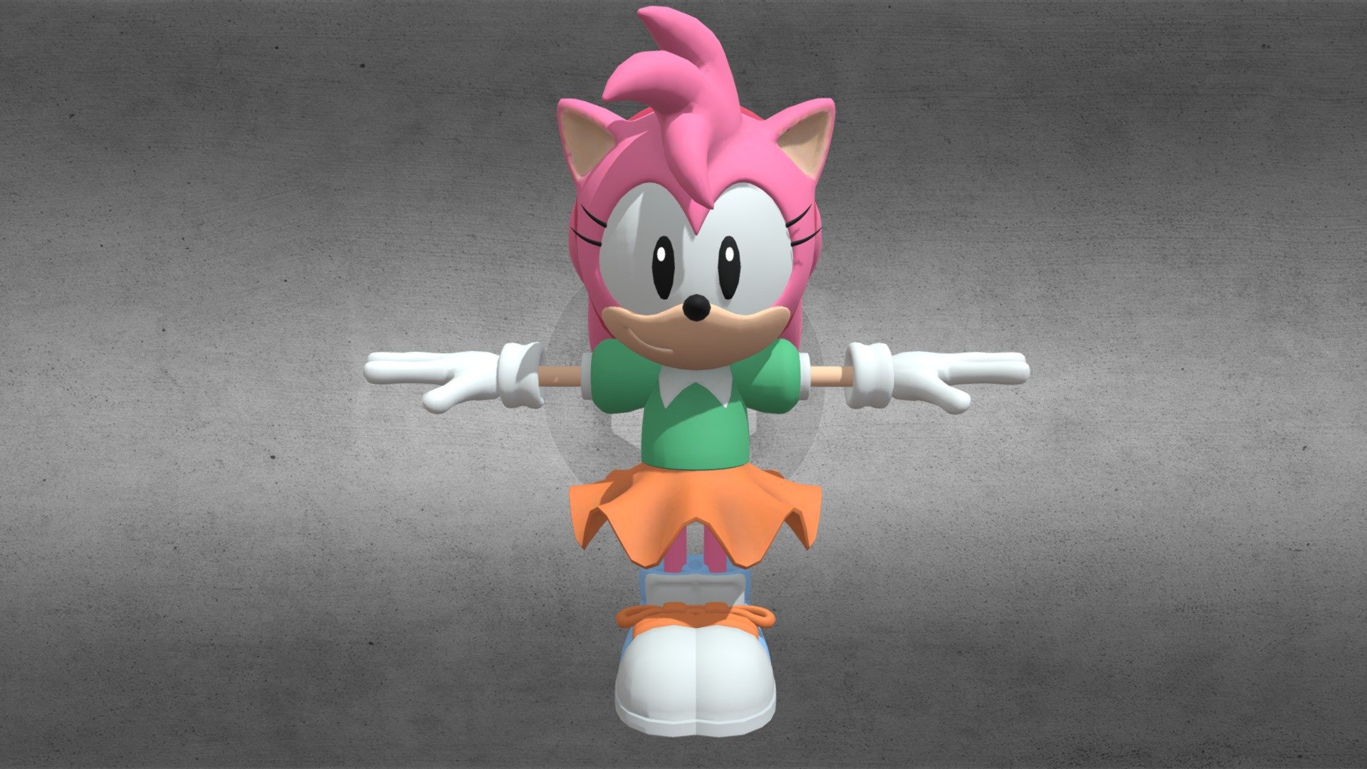 Amy様 リクエスト 3点 まとめ商品 Classic Amy(Updated) - Download Free 3D model by Sonic Prime G19