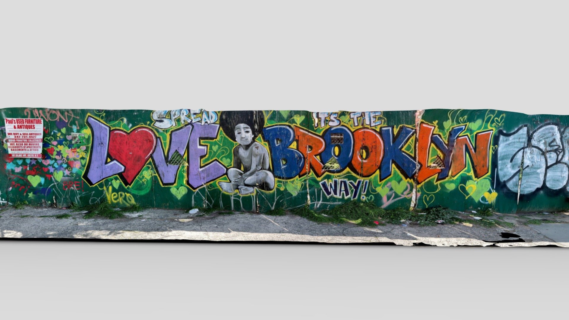 Love Brooklyn mural