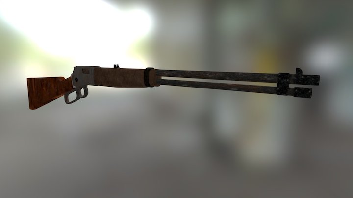 Old Winchester .22 3D Model