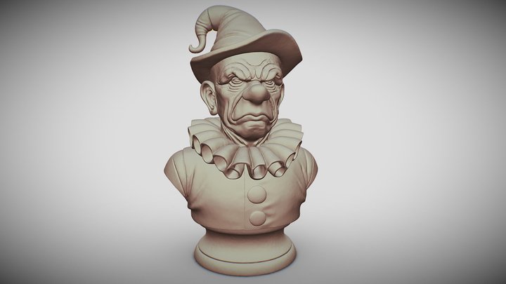 Mr Clown 3D Model