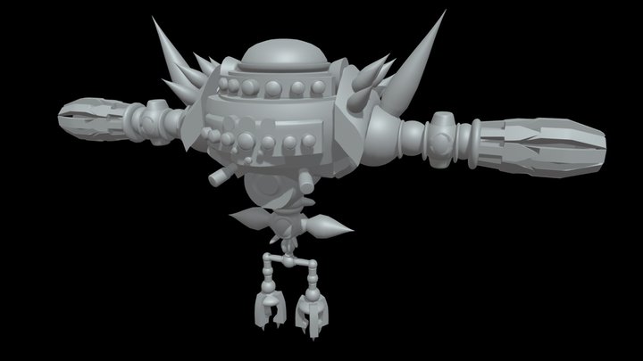 Egg Dragoon 3D Model