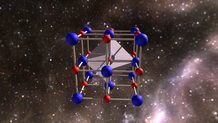 Exemple du NaCl (Site Octa) 3D Model