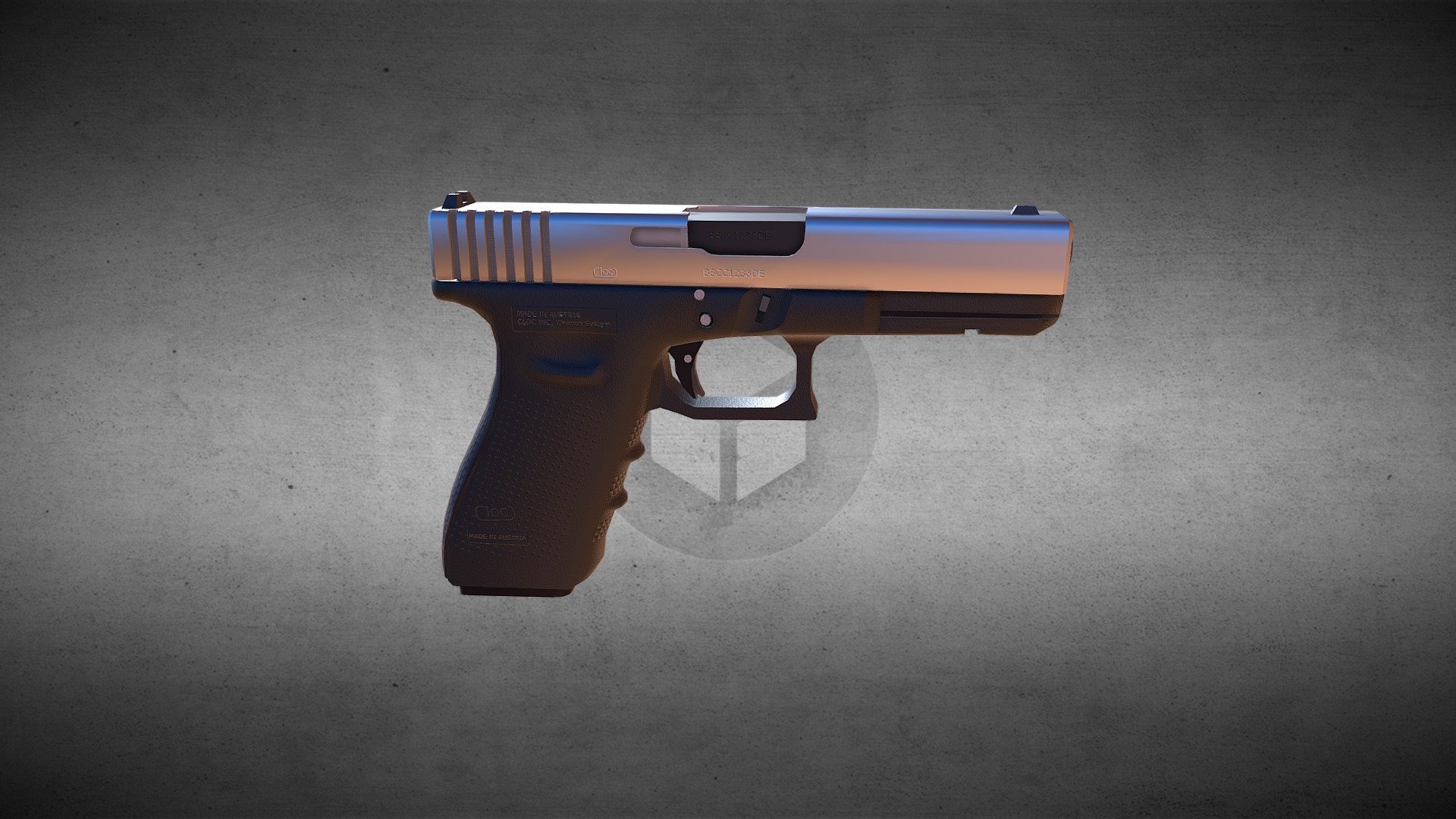 Glock19 - Download Free 3D model by swat243 (@swat243) [fbf68f8 ...
