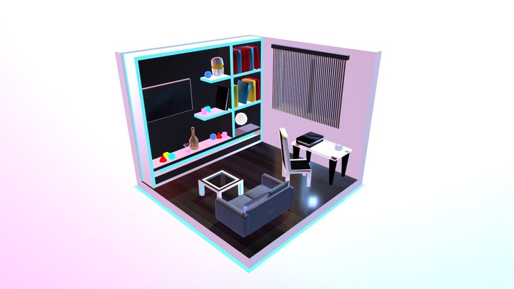 Modern Room 3D Model