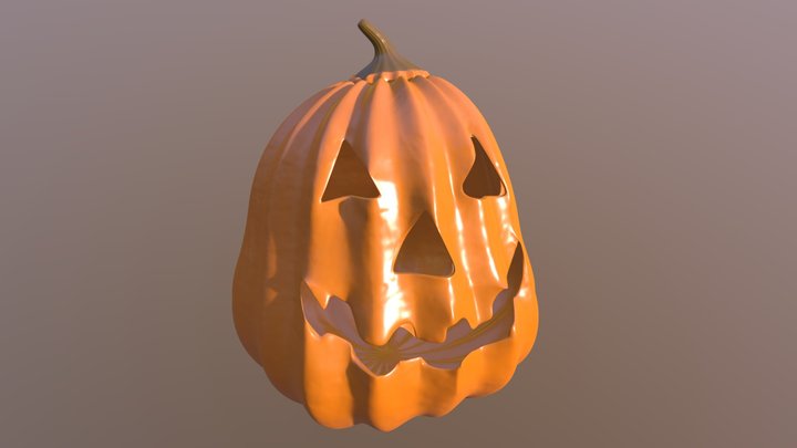 Jack-o-lantern 3D Model