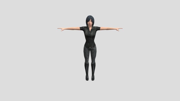 Girl model 🥰 3D Model