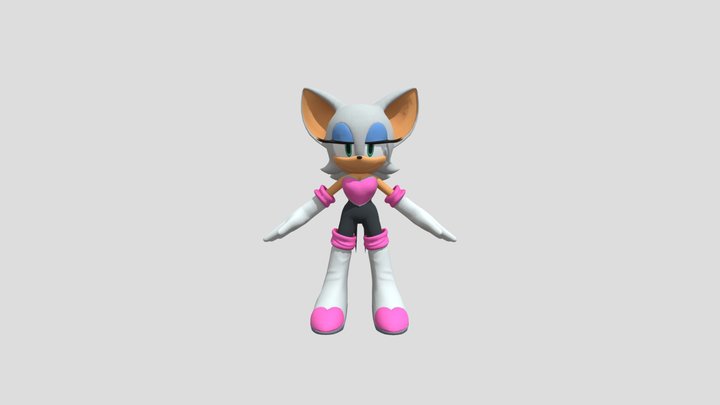 Rougethebat 3D models - Sketchfab