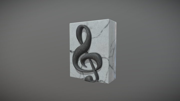 Music Note Accessory 3D Model