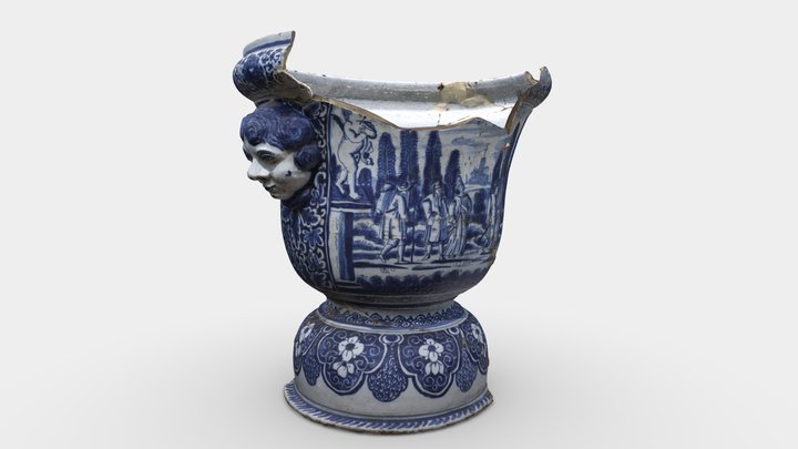 Delft Earthenware 3D Model