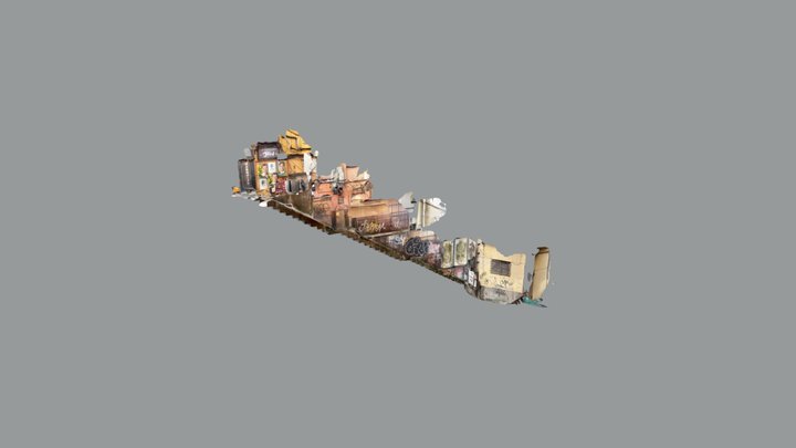 権之助坂裏路地 3D Model