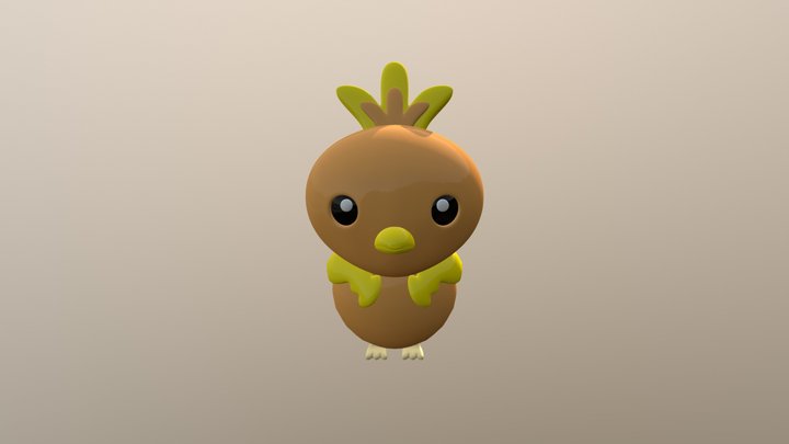 torchic pokemon 3D Model