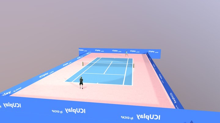 professionnal tennis 3D Model