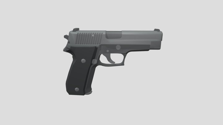 Sig Sauer P226 3D Model
