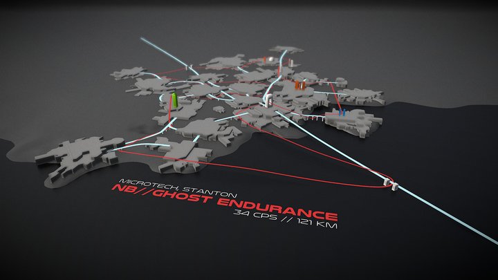 NB//GHOST Endurance Circuit 3D Model