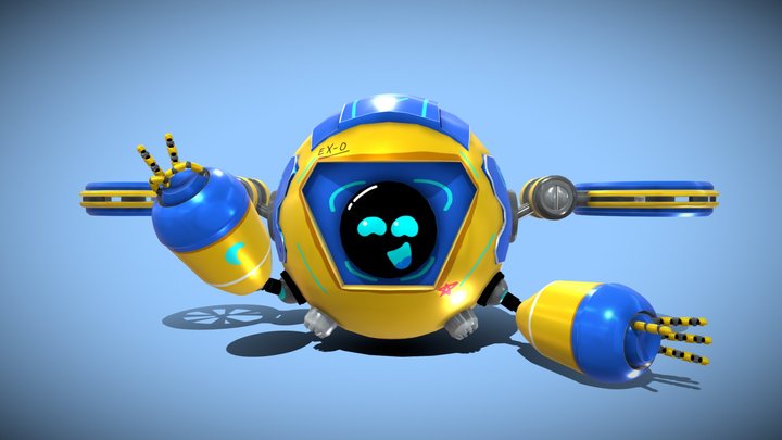 Lau Yook Fong_ROBOT_EX-0 3D Model