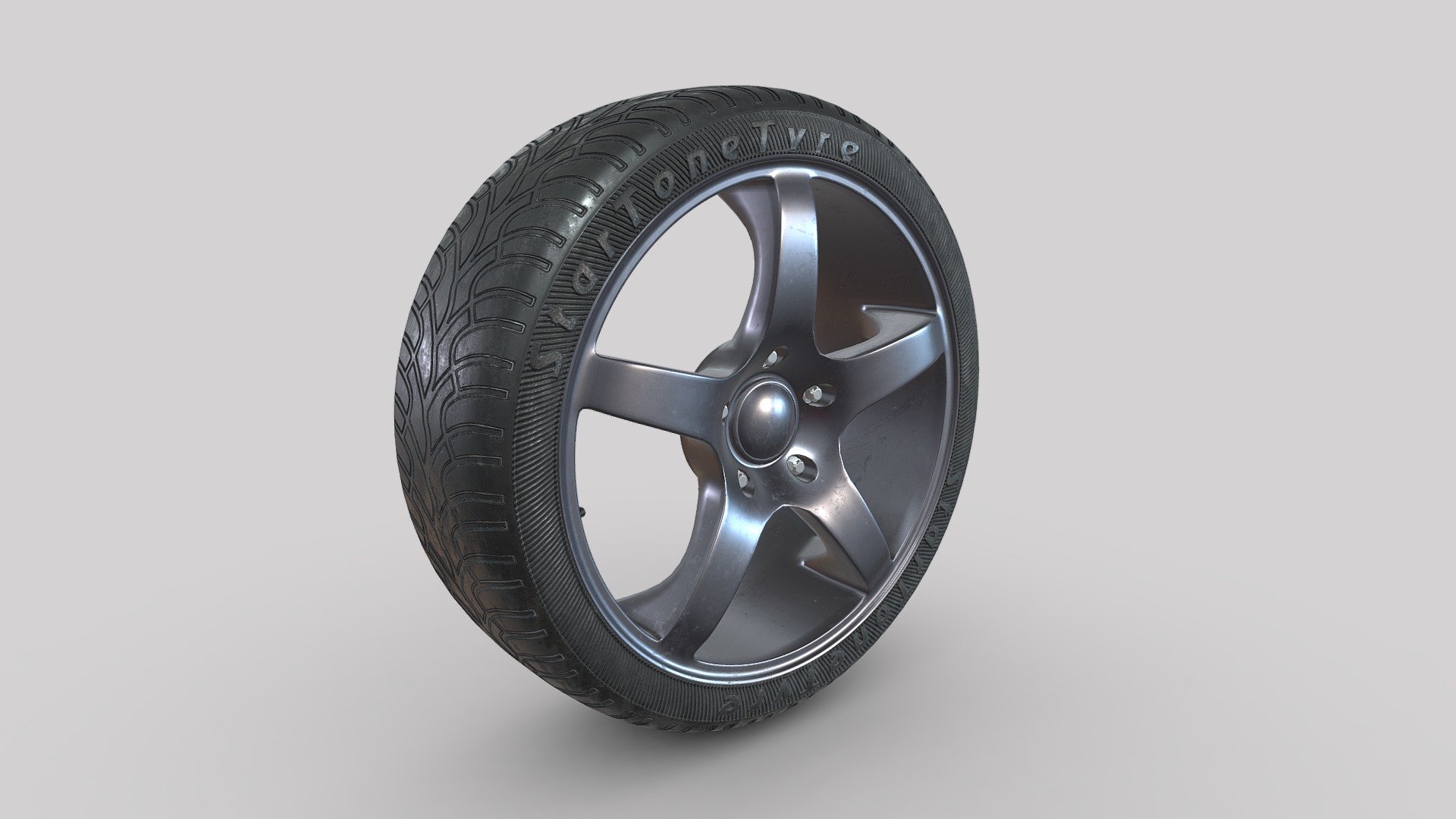 Tire+ Disc - 3D model by StarTone [fbff88d] - Sketchfab