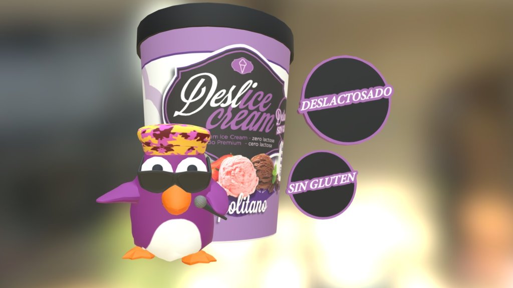 Deslice Cream de NAPOLITANO — Sketchfab embed 3D viewer