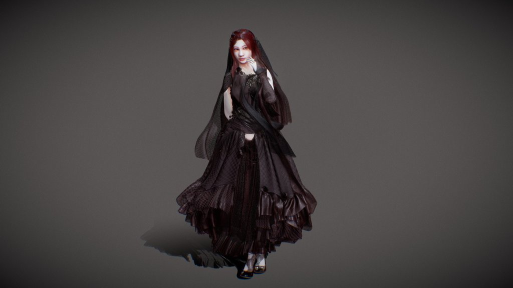Haute Couture For Ray II Pose 2