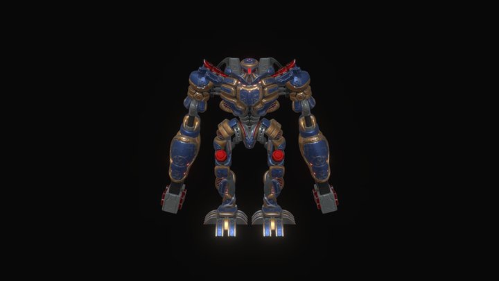 Mecha Project 3D Model