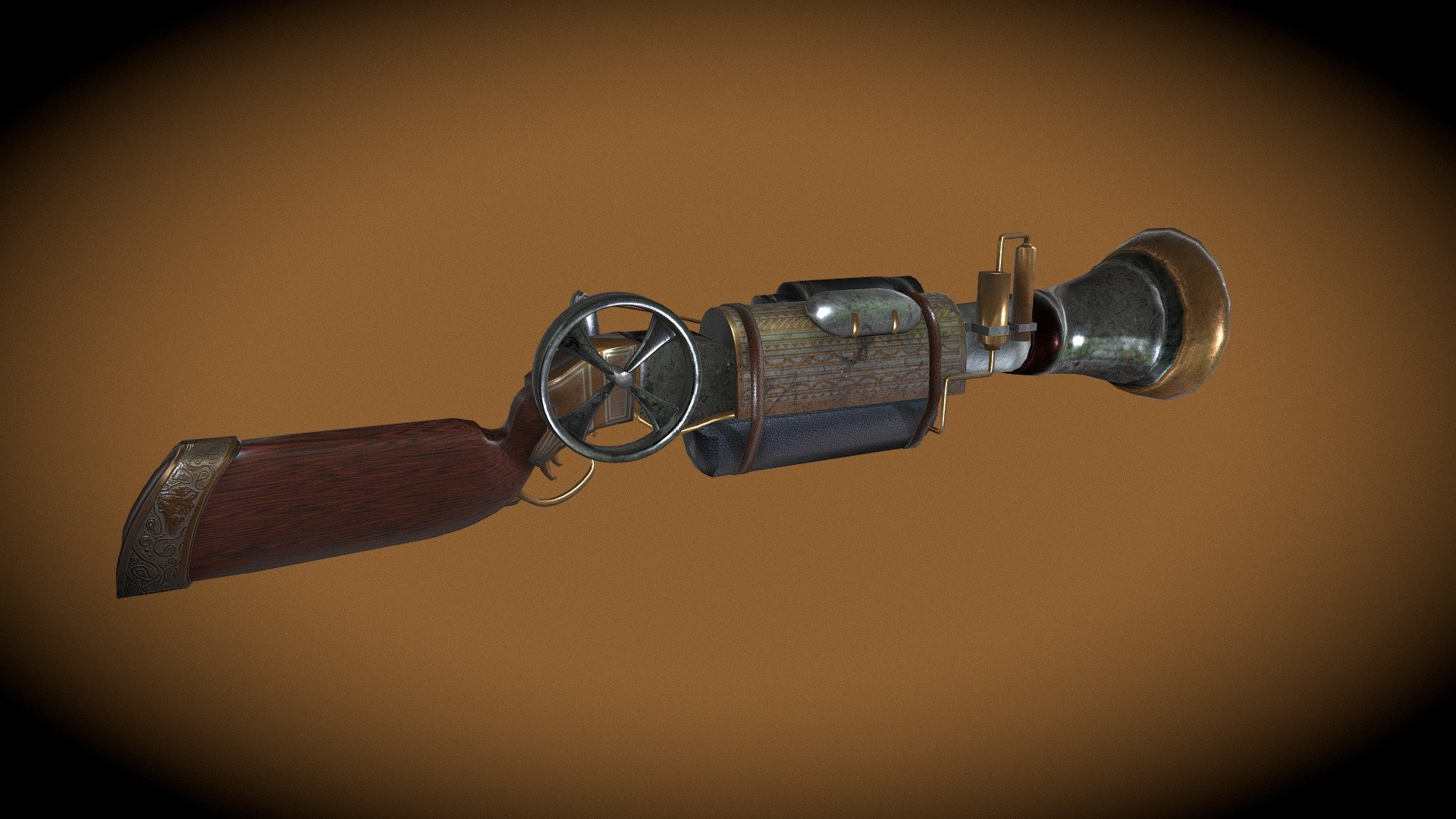 Steampunk Shotgun