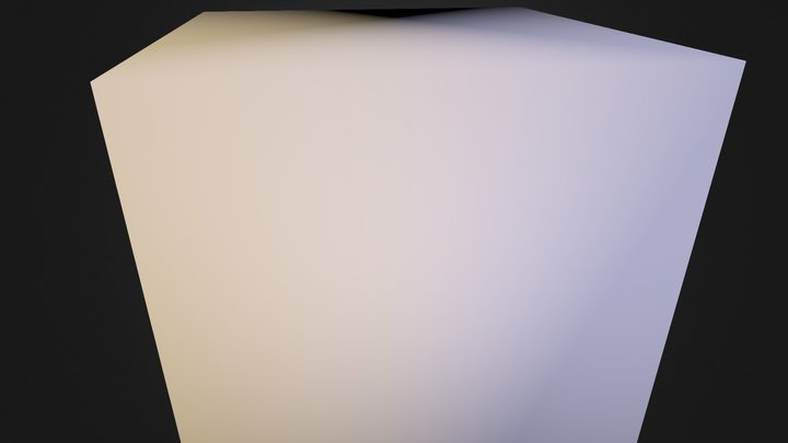 Cube 3D Model