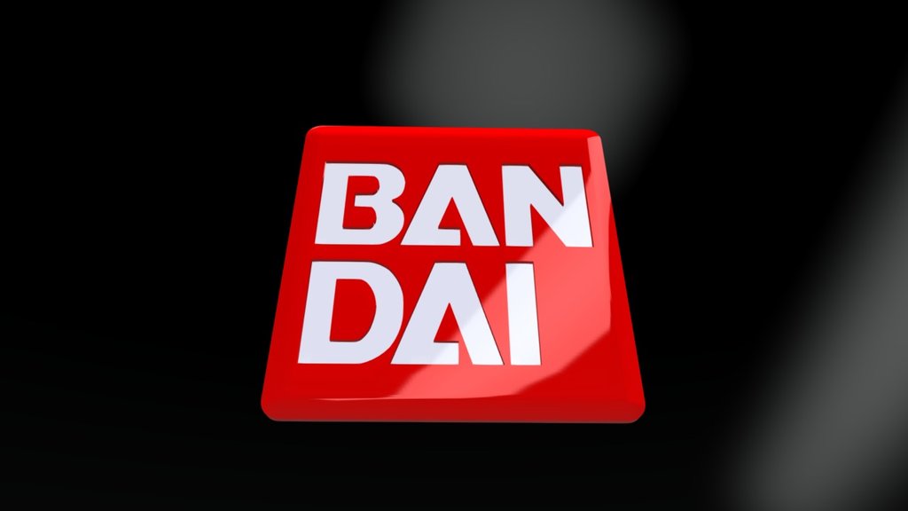 Bandai Logo 3d Model By Mhuey Fc0226e Sketchfab