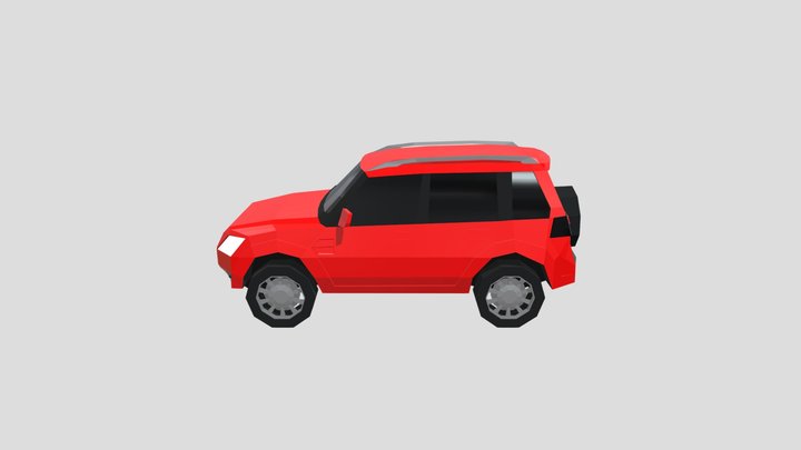 Mitsubishi Pajero TR4 3D Model