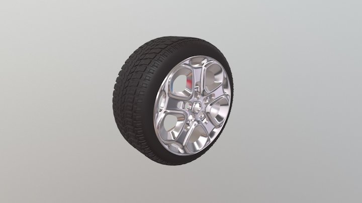 Tyre modifier exercise 3D Model