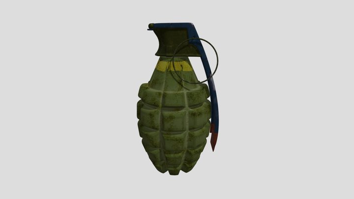 Hand granade 3D Model
