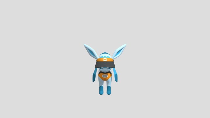 Pref_char_lob_047102_glaceon_lv3 3D Model