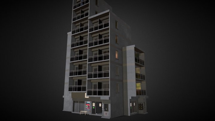 Japan Building 3D Model