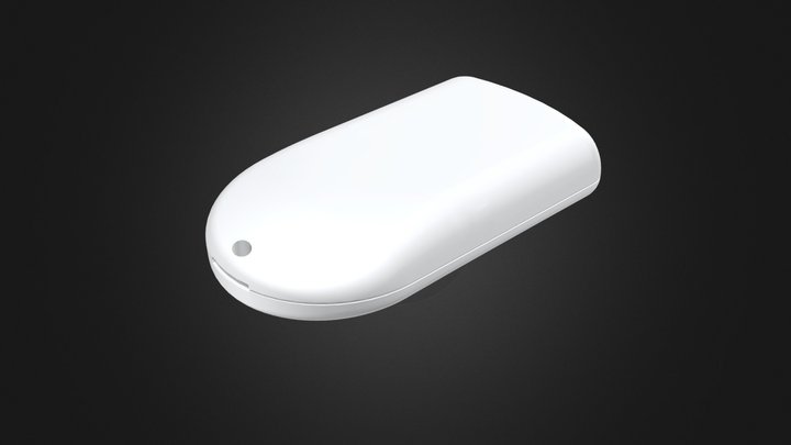 ポータブルプラスチックケース PS-85W（ホワイト色） 3D Model