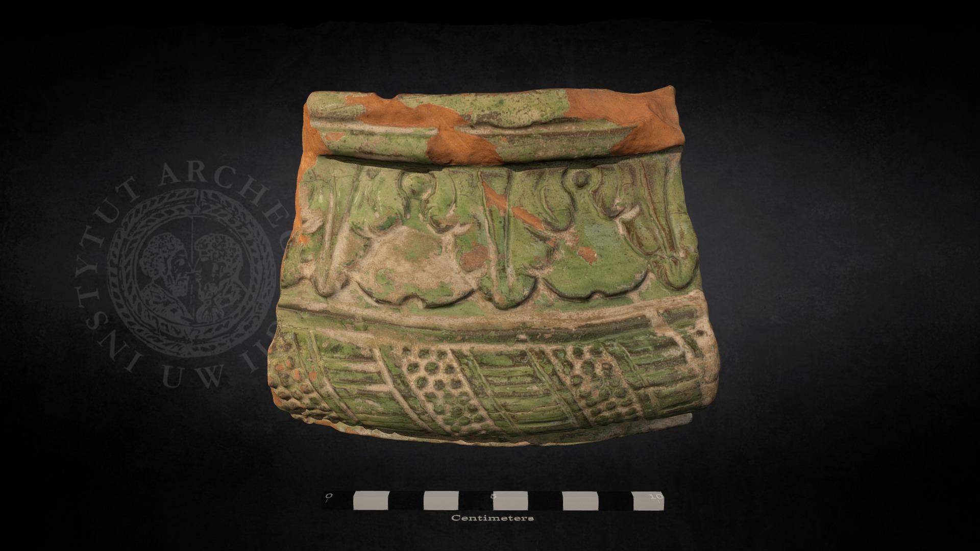 Glazed Stove Tile (Puck, Działka 51) - 3D model by Faculty of ...