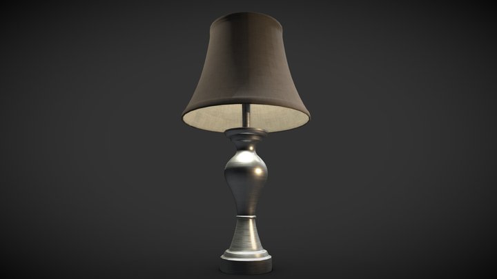 Ovid Table Lamp 3D Model