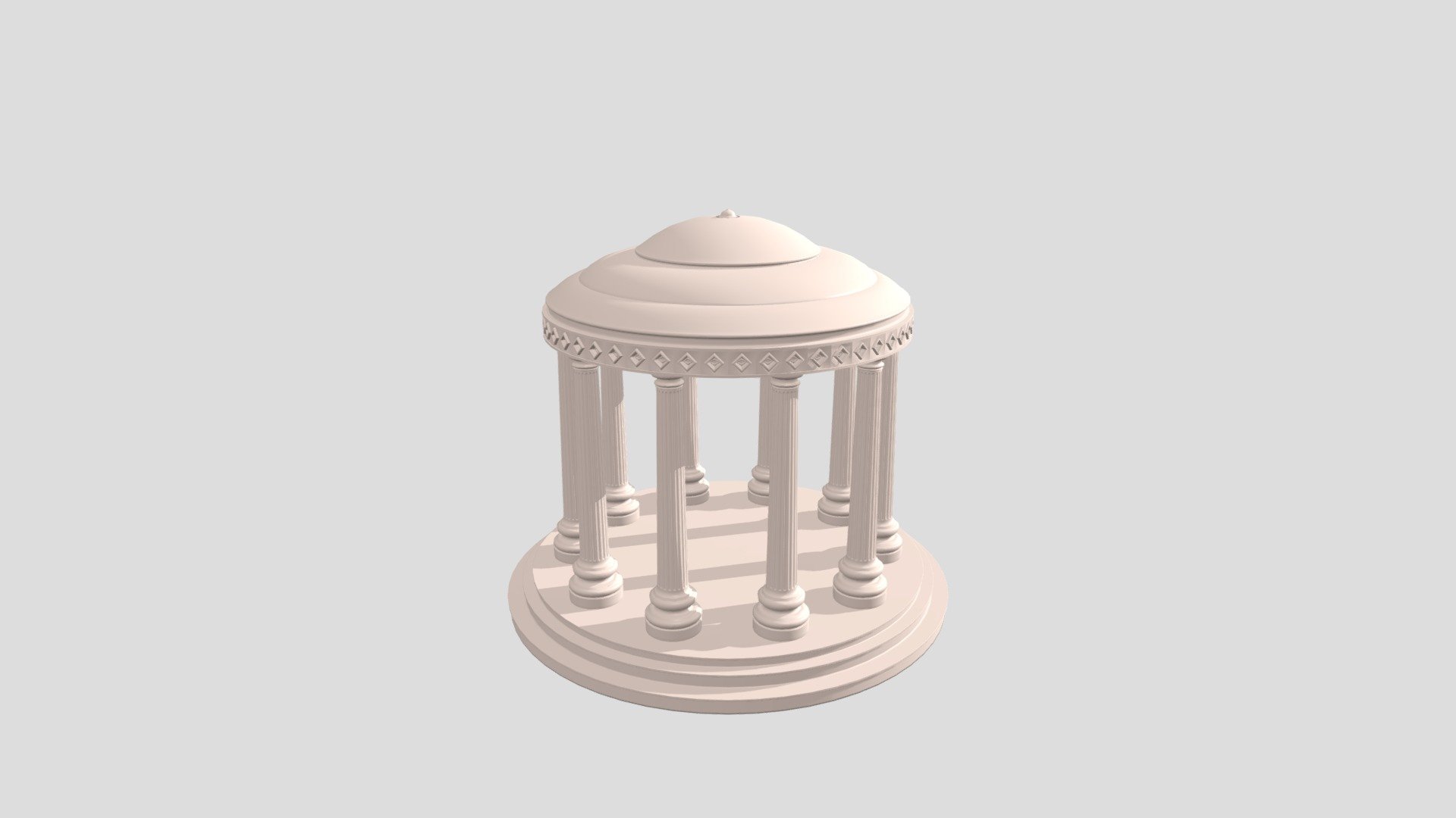 Gazebo with Pillars