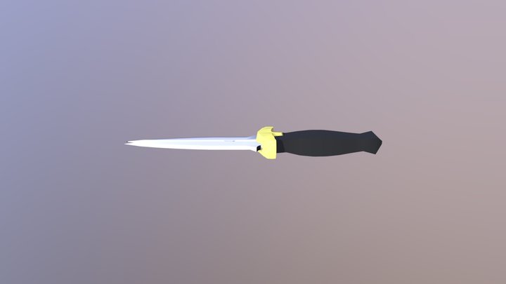 Knife 3D Model