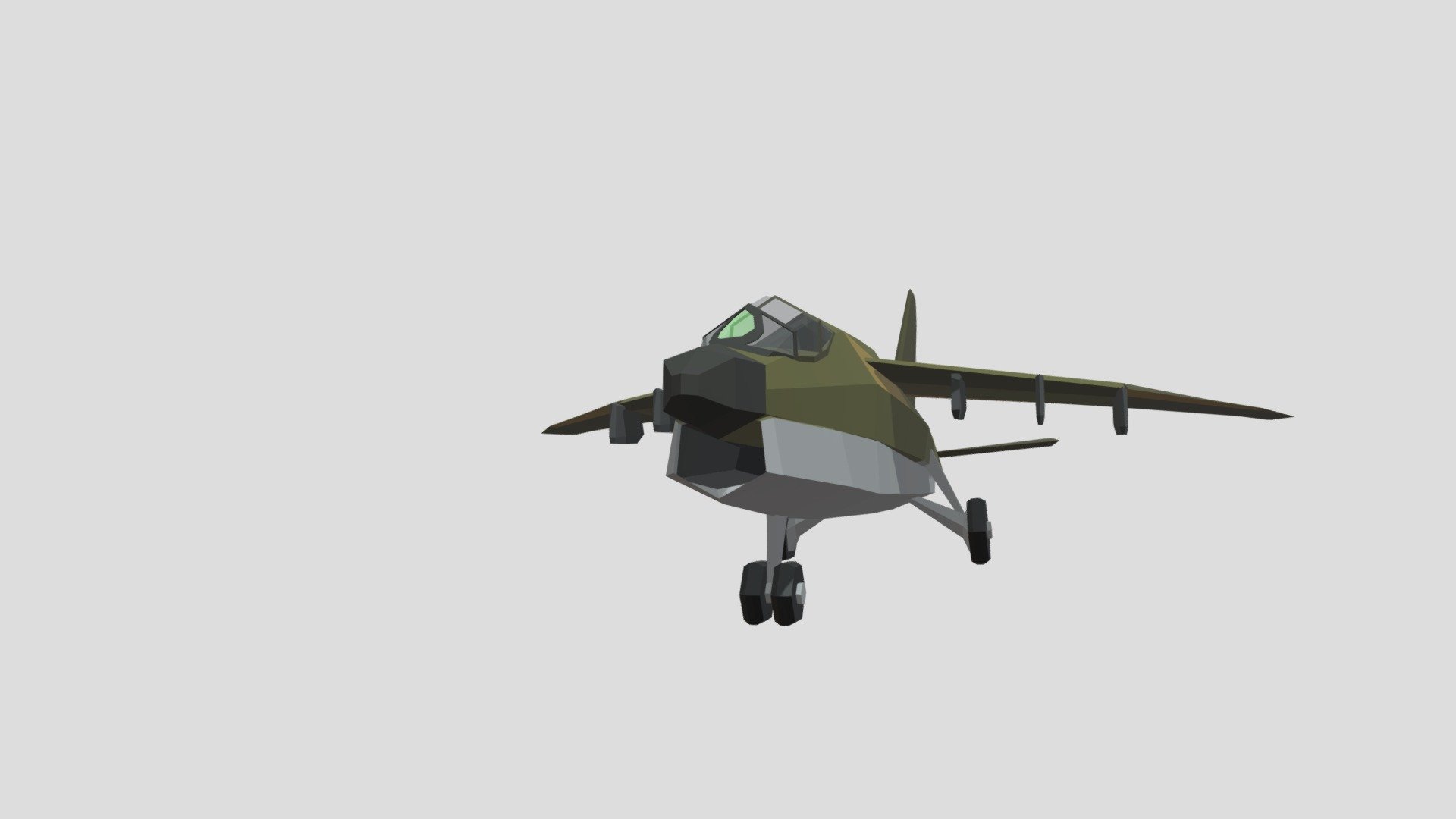 Low Poly A7 Corsair