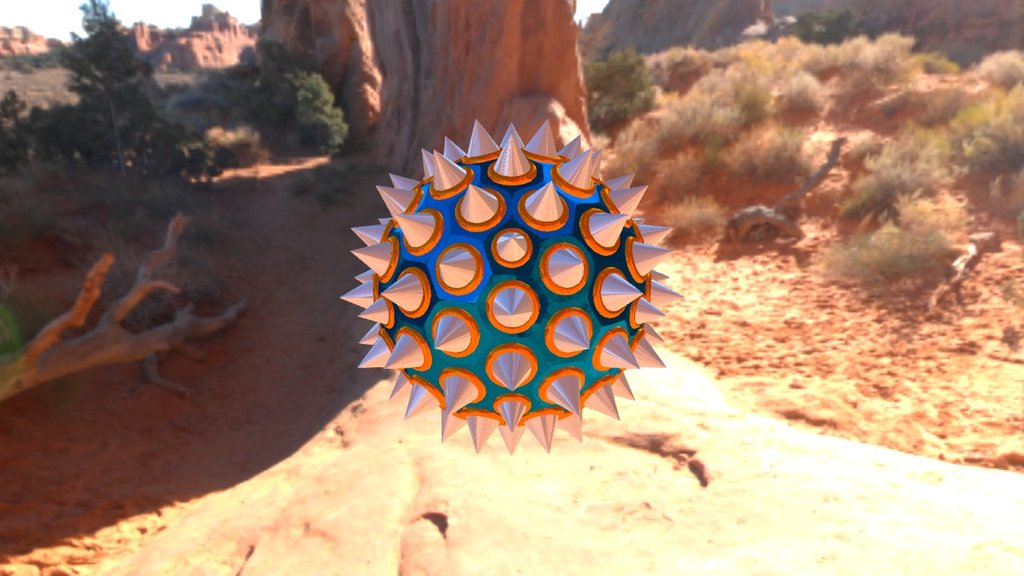 Spiky Ball 3d Model By Luis Gerardo Córdova Moreno Guichogoku Spiky Ball 3d Model By Luis Gerardo Córdova Moreno Guichogoku