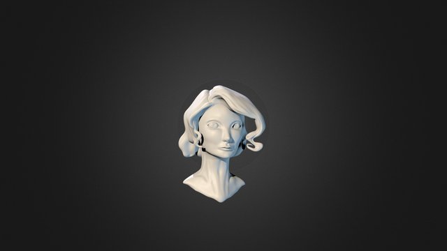 Transistor -RED- Bust 3D Model
