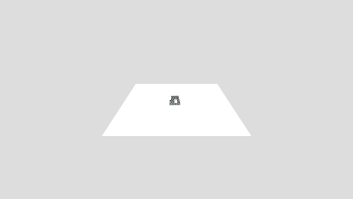 small gaming table 3D Model