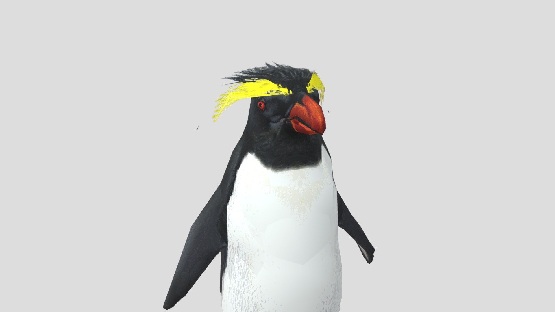 PC Computer - Zoo Tycoon 2 - Rockhopper Penguin - 3D model by U.A.C.WAD ...