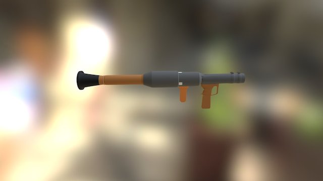 Bazooka 3D Model