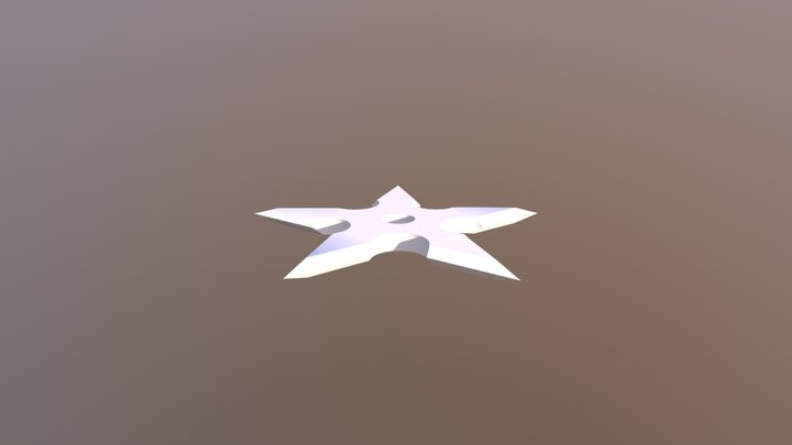 Ninja star – Kostenloses 3D-Modell STL