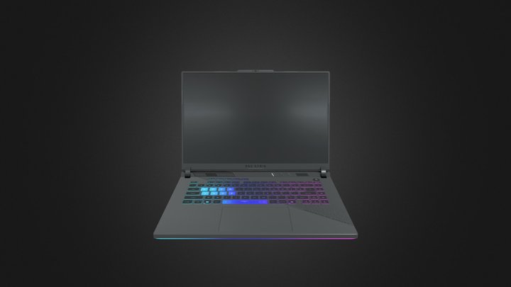 Gaming Laptop 3D Model