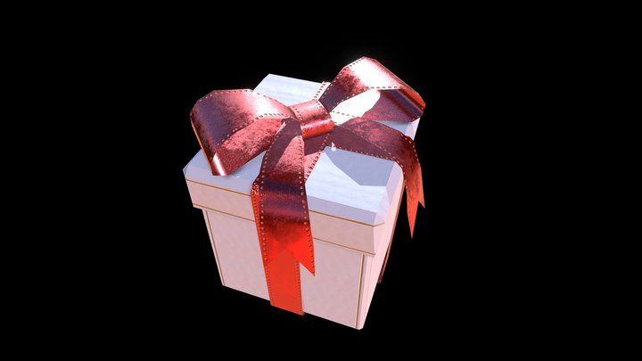 Gift box 3D Model