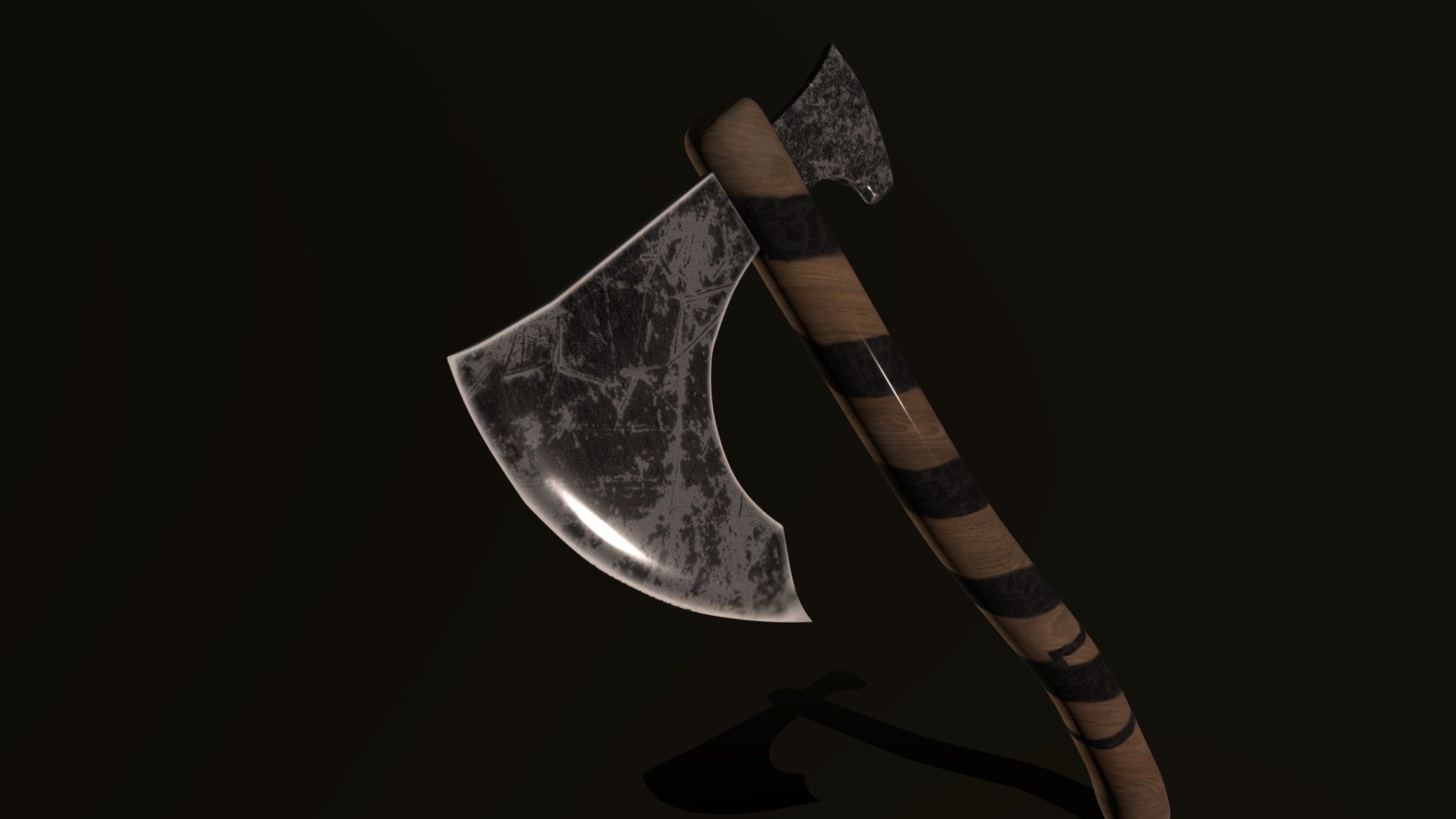 Kratos Axe - Download Free 3d Model By Jahmaijones123 [fc0b94c] - Sketchfab