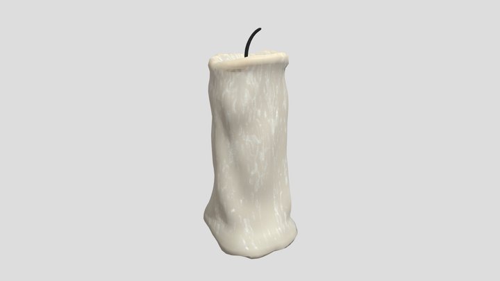 Candle 3D Model